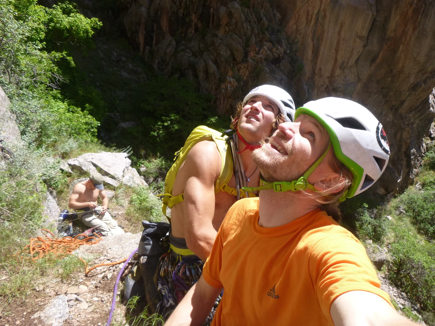 Climbing with my buddies in the Black Canyon of the Gunnison in the days before Mandi and I got married on the rim made for a memorable bachelor party.