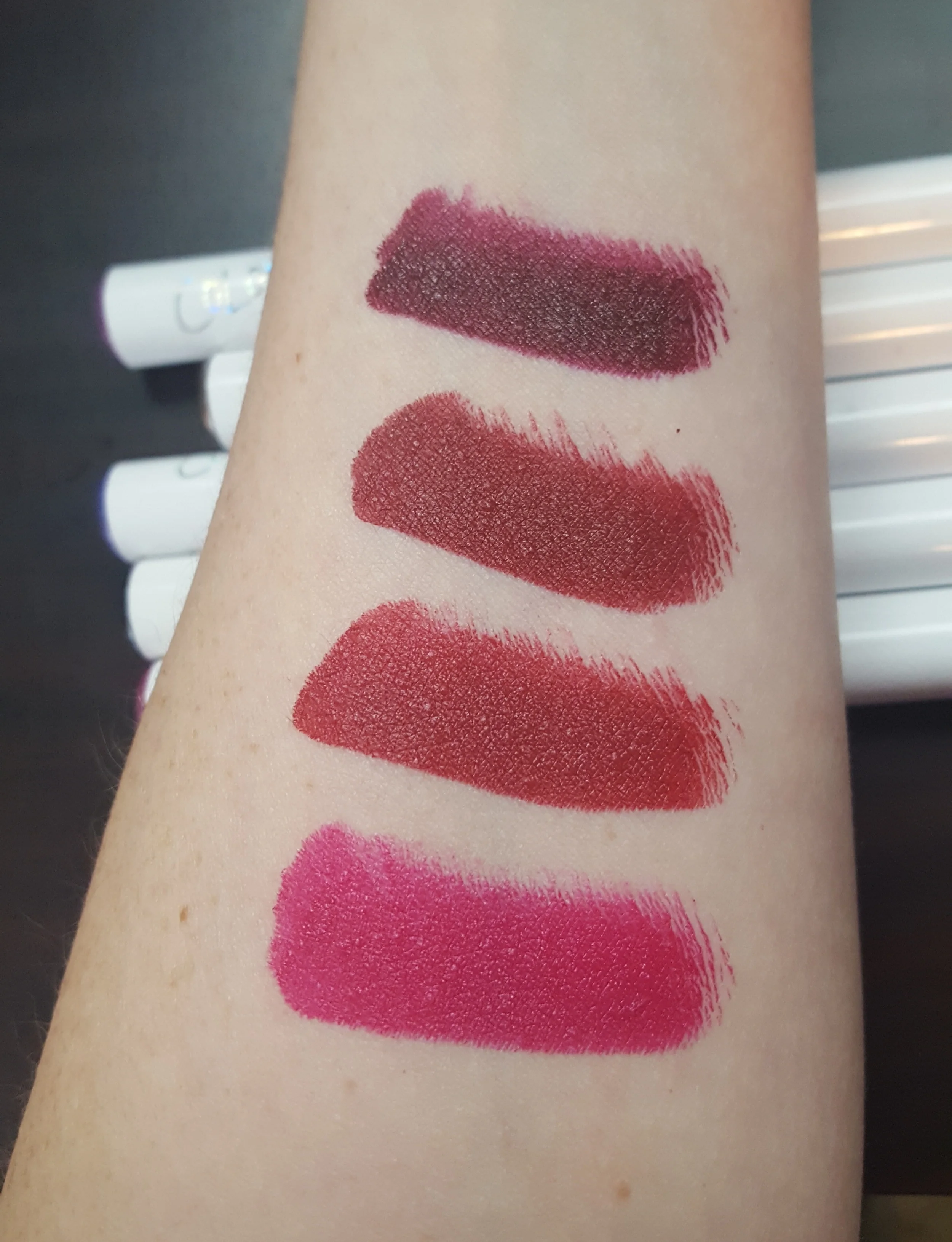 From top to bottom: Creature, Poison, TGIF, Out of Sync