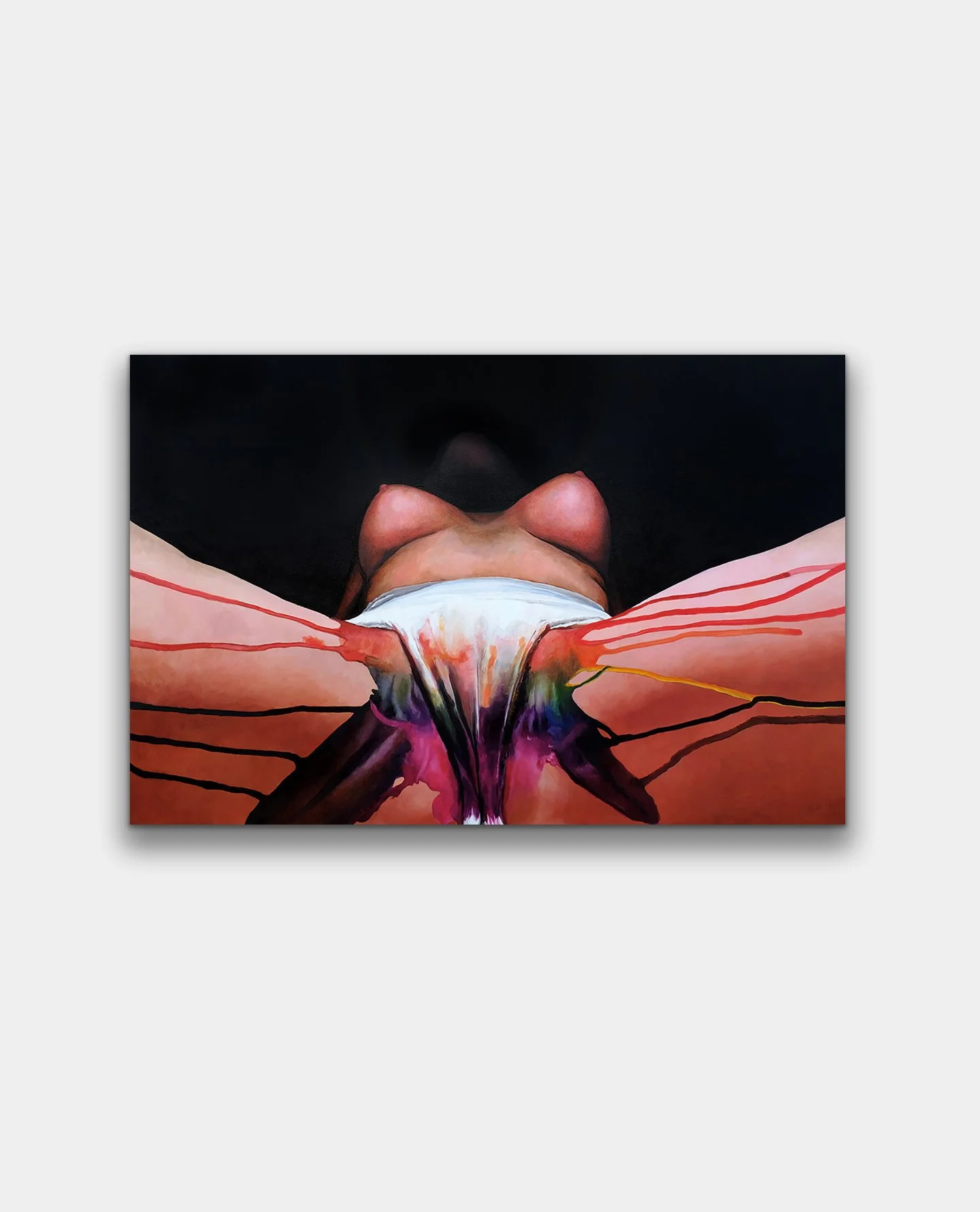 origin of the world II on wall .jpg