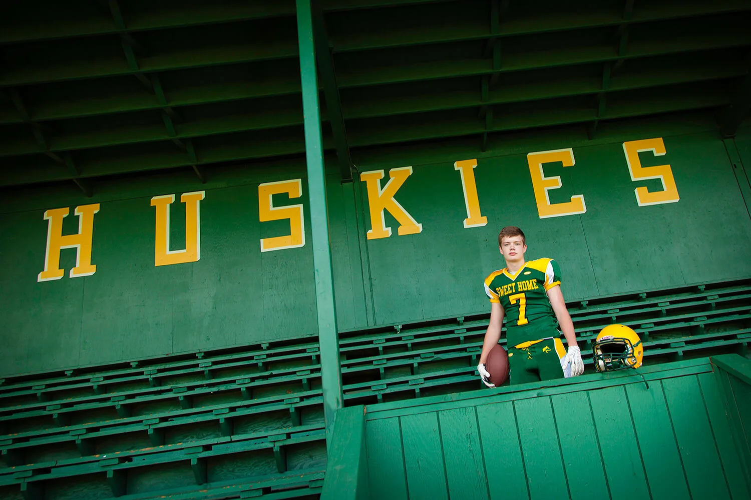Football Senior Pictures — Troutman Photography
