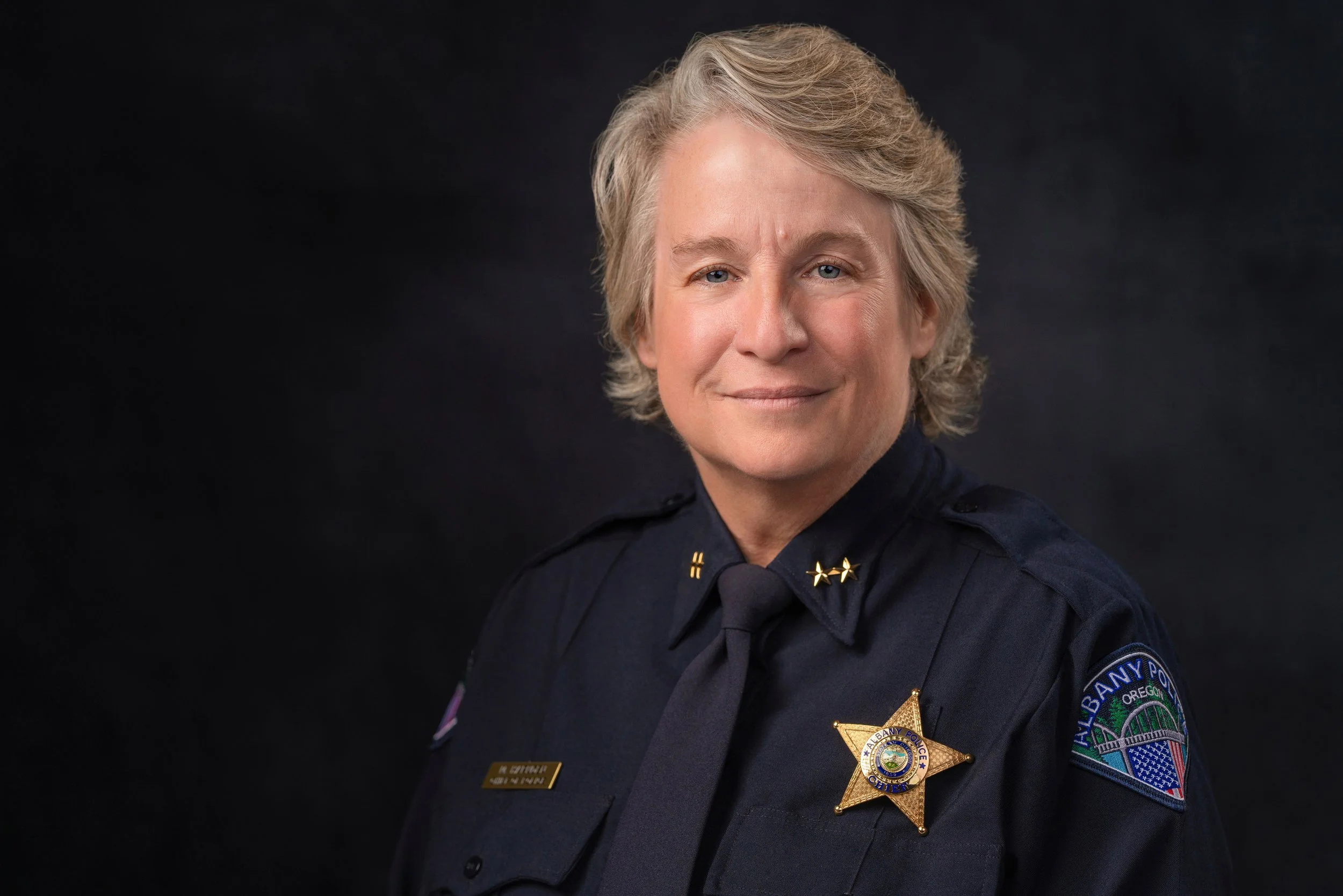 albany oregon headshot photographer police chief marcia harnden.jpg
