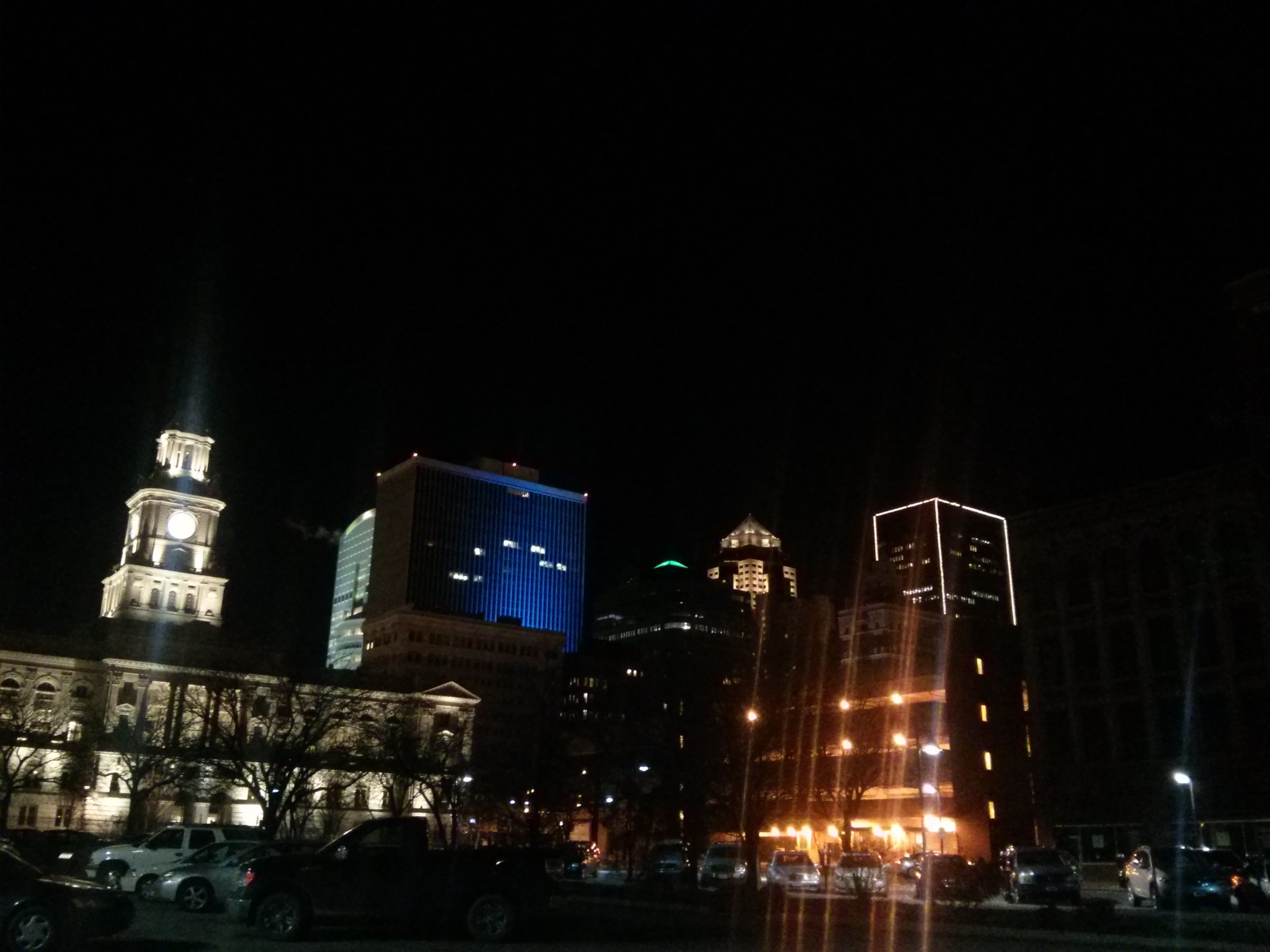 Shot from me kicking it downtown. 