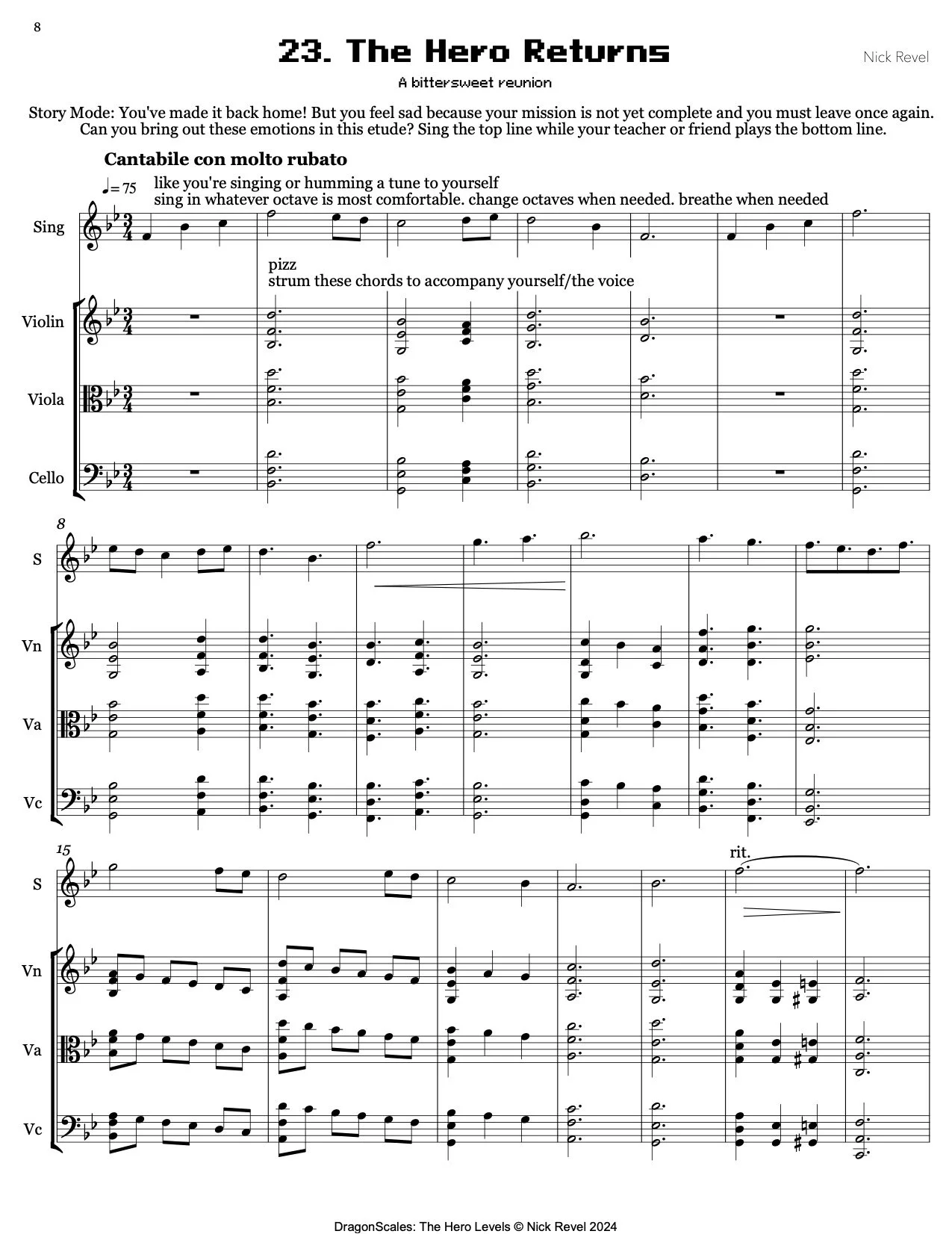 Hero Levels, 23. The Hero Returns, Score and Parts-page8.jpeg