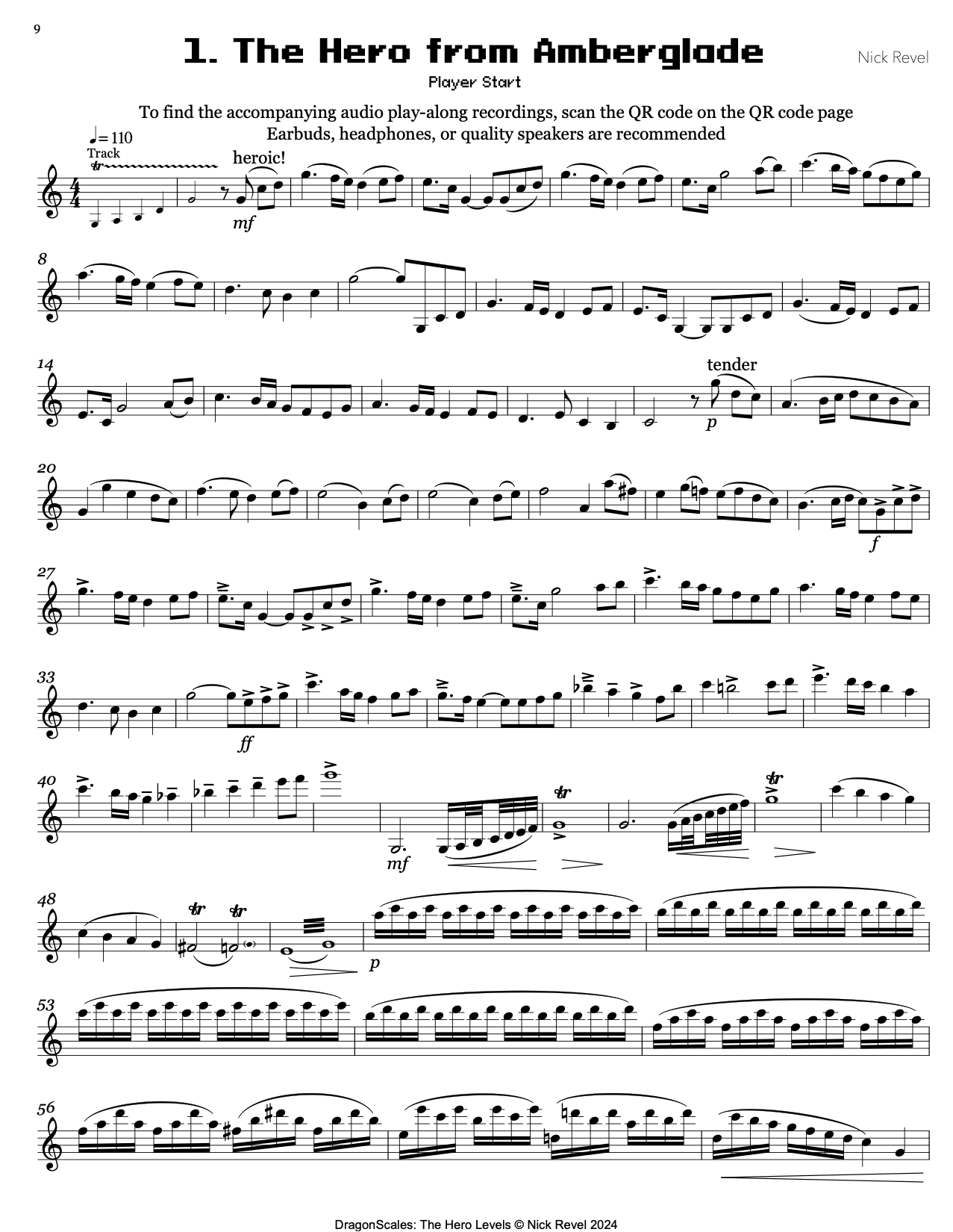 Hero Levels, Violin Legend excerpt.png