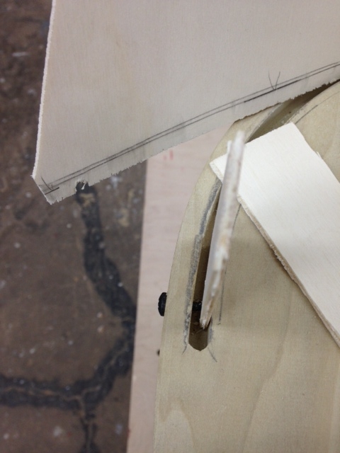 The back tore out of a sample screw standing in for a peg. 