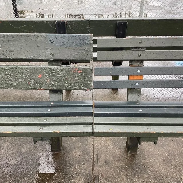 Park #benches #infill patches