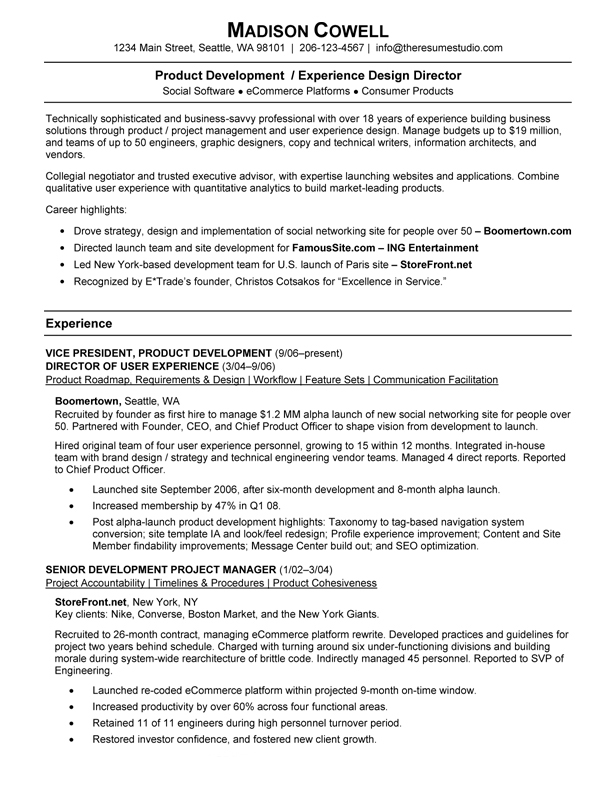 Product Development VP