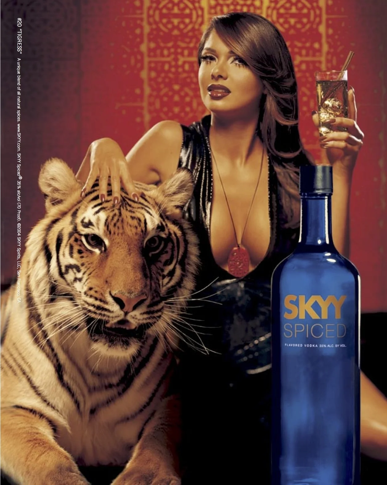 SKYY VODKA SPICE-TIGRESS