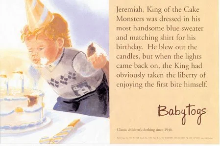 BABY TOGS: KING OF CAKE