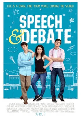 Speech & Debate movie poster — storyboard work by Paulo DeFreitas Jr