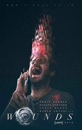 Wounds movie poster — storyboard work by Paulo DeFreitas Jr