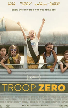 Troop Zero movie poster — storyboard work by Paulo DeFreitas Jr