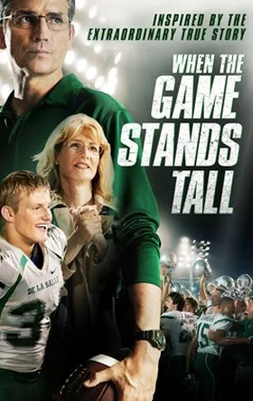 When the Game Stands Tall movie poster — storyboard work by Paulo DeFreitas Jr