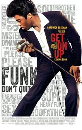 Get On Up movie poster — storyboard work by Paulo DeFreitas Jr