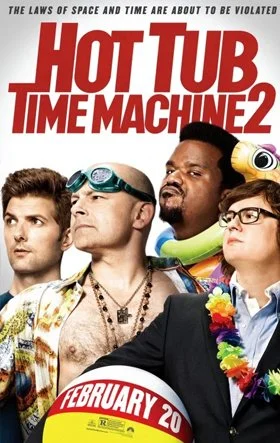Hot Tub Time Machine 2 movie poster — storyboard work by Paulo DeFreitas Jr