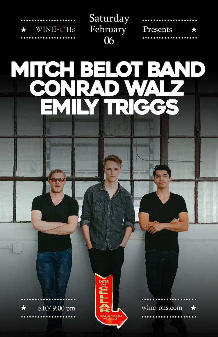 Mitch Belot Band, Conrad Walz and Emily Triggs