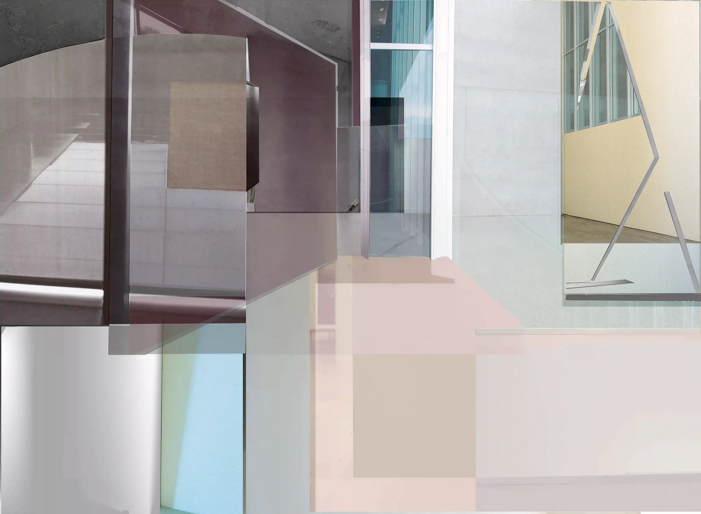 Judd Ando Space (AsIfYouWereThere), 2005 
 Edition of 1  
Giclée print on Arches Printing Paper, Cold Press 
1, 34” x 46” (full bleed); paper size 34” x 46”