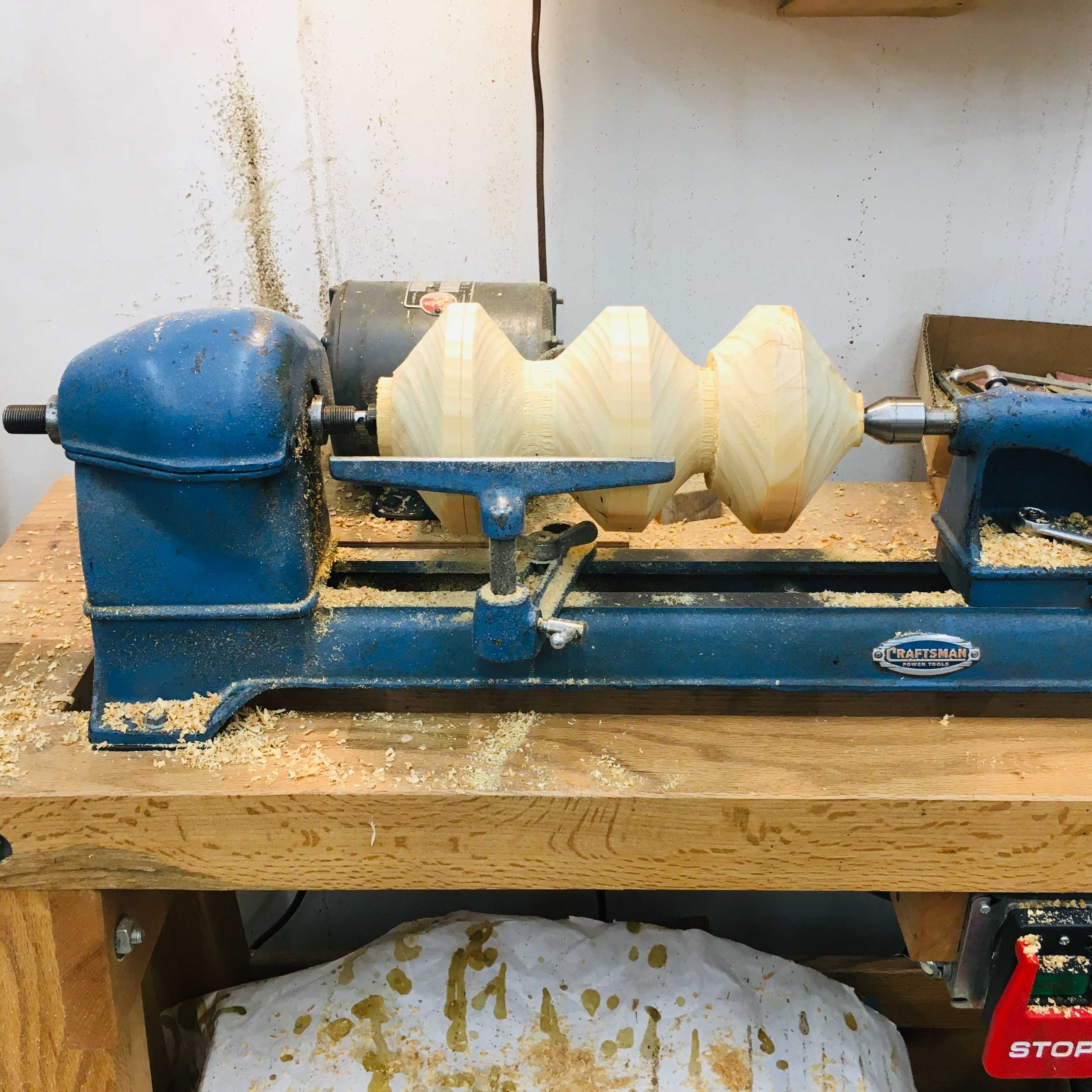 Turning White Pine