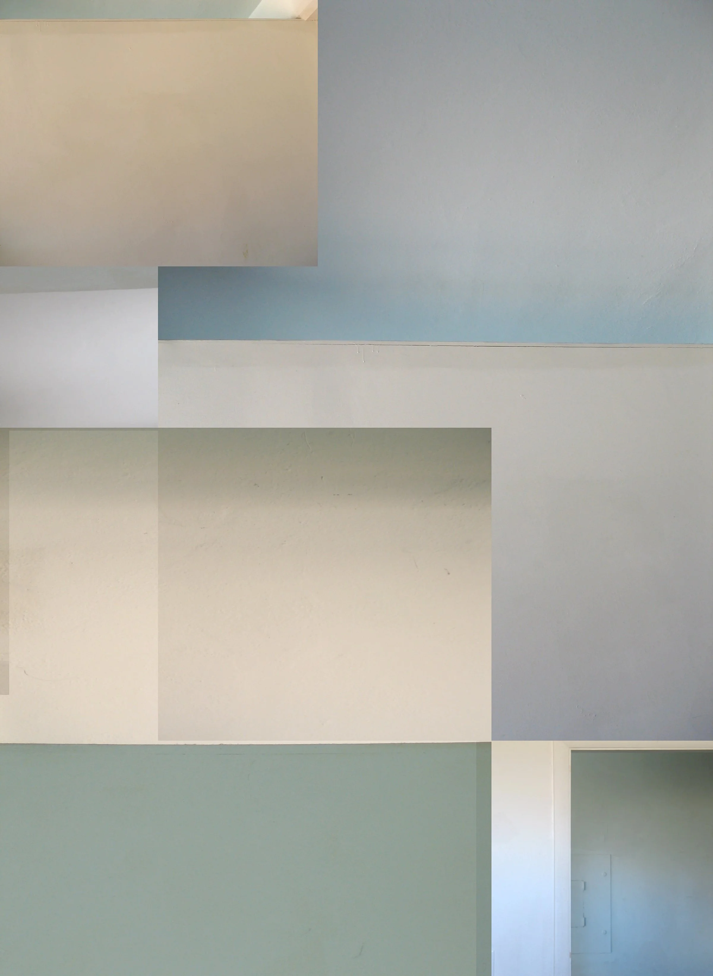 Interior Blue Horizon, 2005 
Edition of 1
 Giclée print on Arches Printing Paper, Cold Press 
1, 46” x 34” (full bleed); paper size 34” x 46”