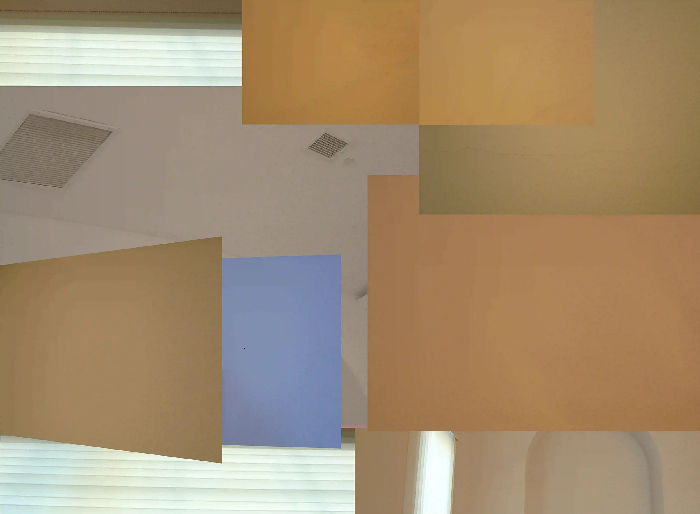 White Balance Wall Segment Vent, 2004 Edition of 1  
Giclée print on Arches Printing Paper, Cold Press 
1, 34” x 46” (full bleed); paper size 34” x 46”