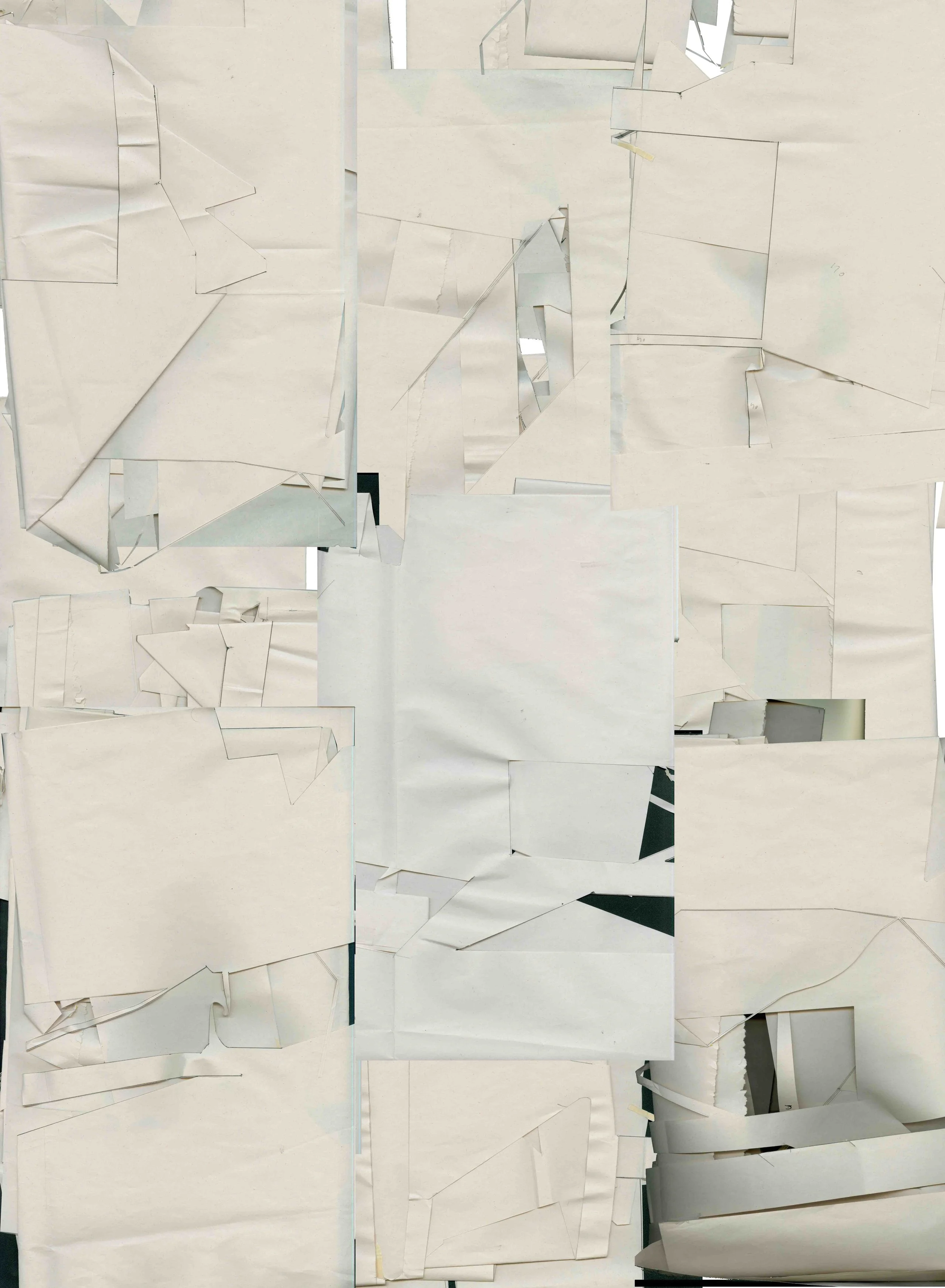 Second Entrance, 2006 
Edition of 1 
Paper- Arches, Rives BFK, 22” x 30” (vertical)