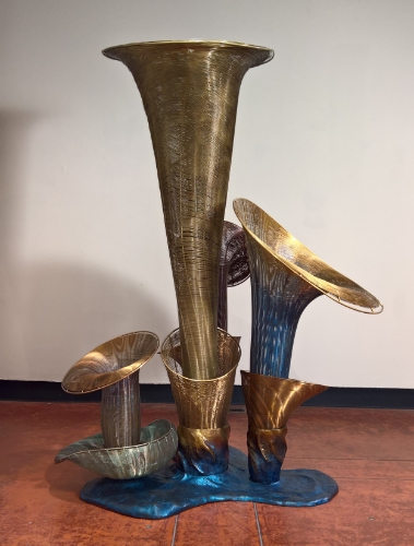Sculptures by Virginia Harrison Peninsula Museum of Art Burlingame, CA 2014