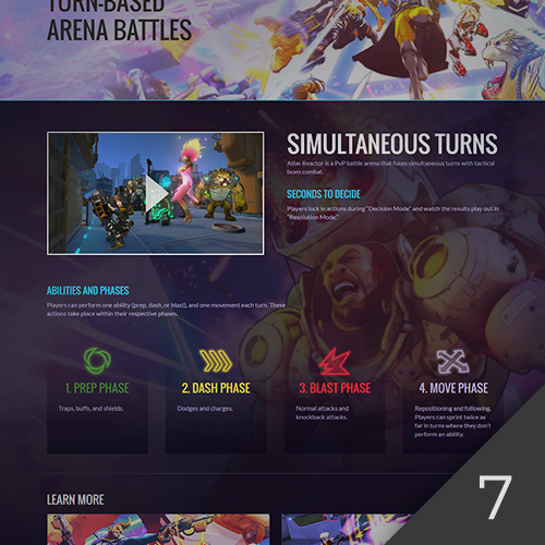 Atlas Reactor Website