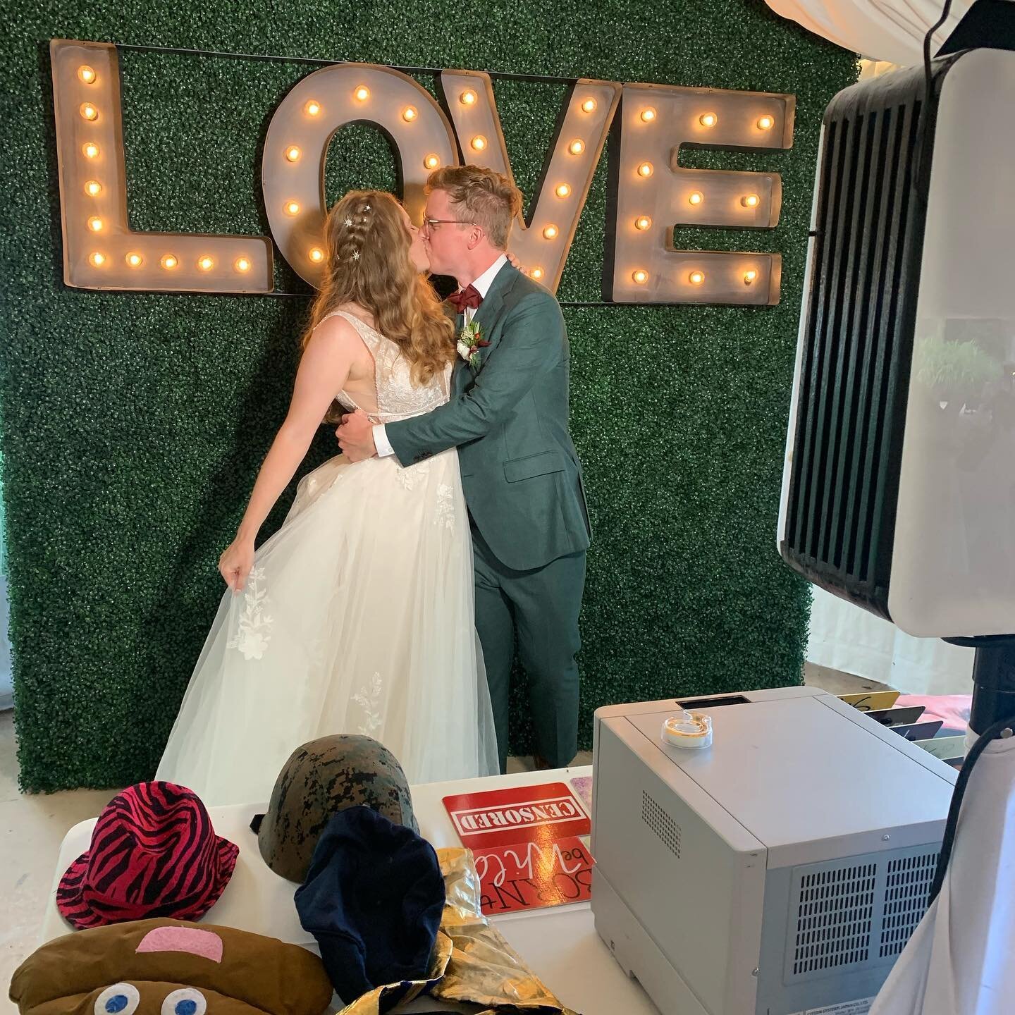 Congrats Victoria and Will on your wedding! #love #wedding #myclickphotobooth #photoboothcentralpa #photobooth #weddingphotobooth