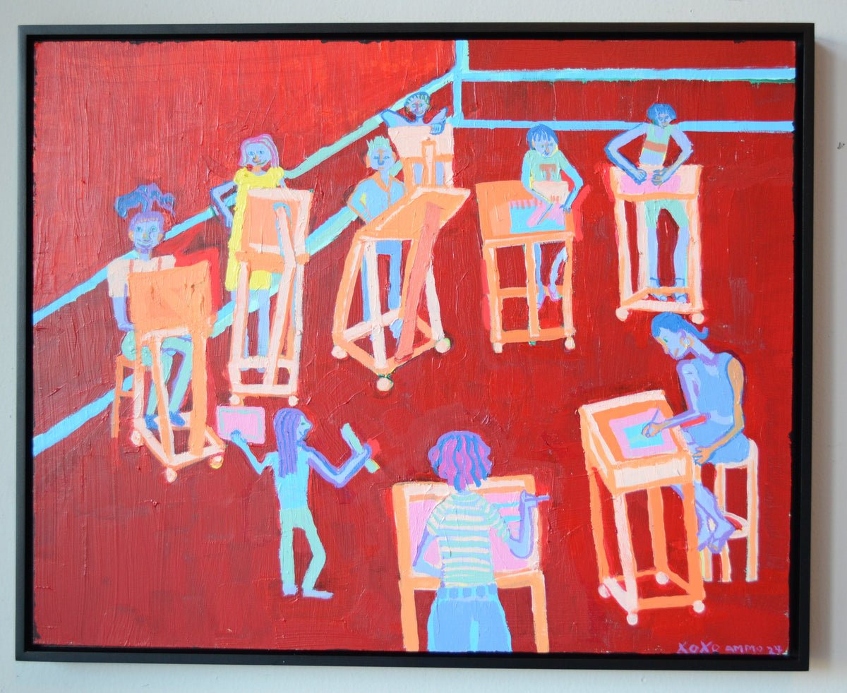 El Estudio Rojo (After Matisse)