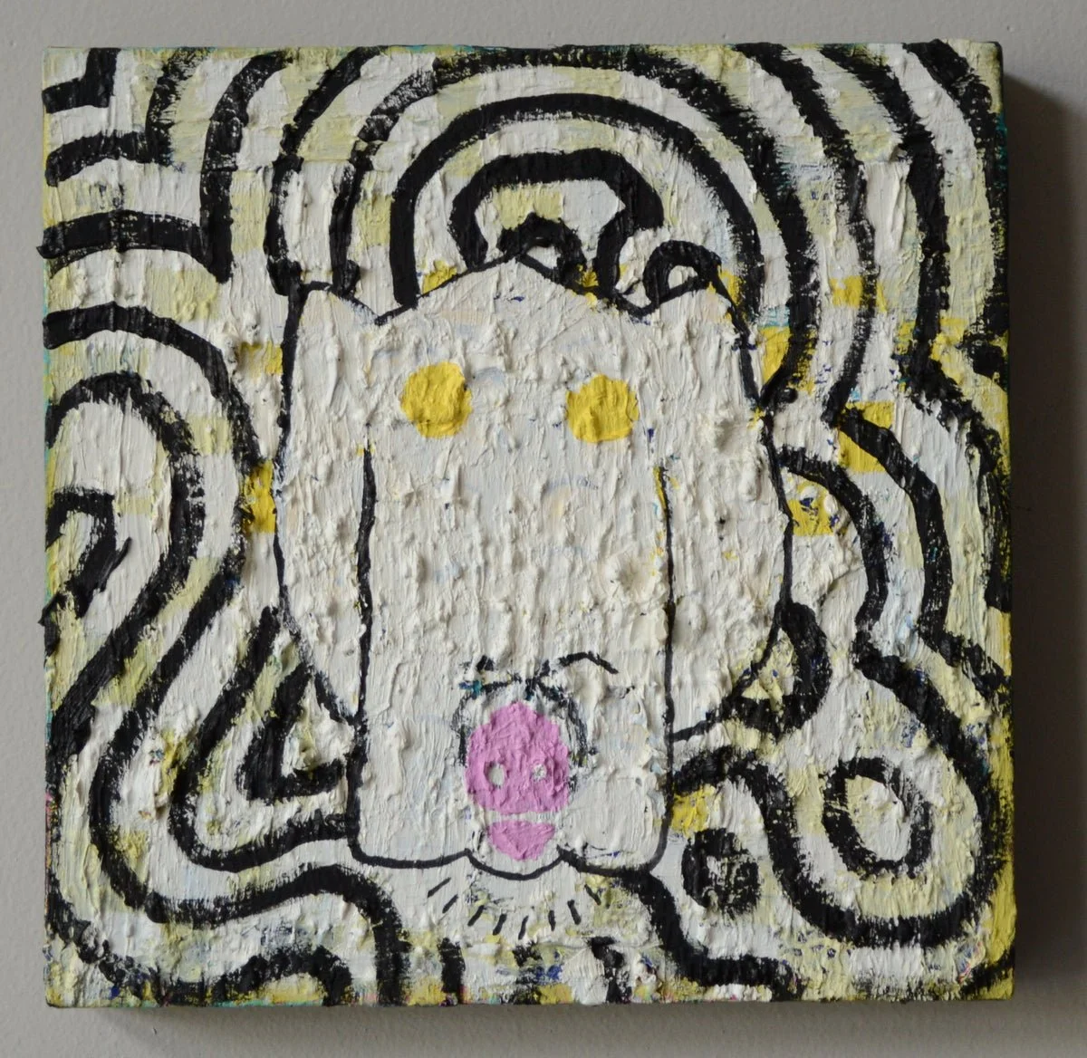 Border Dog (Buni) Floating Over Rivers In Borderlandia