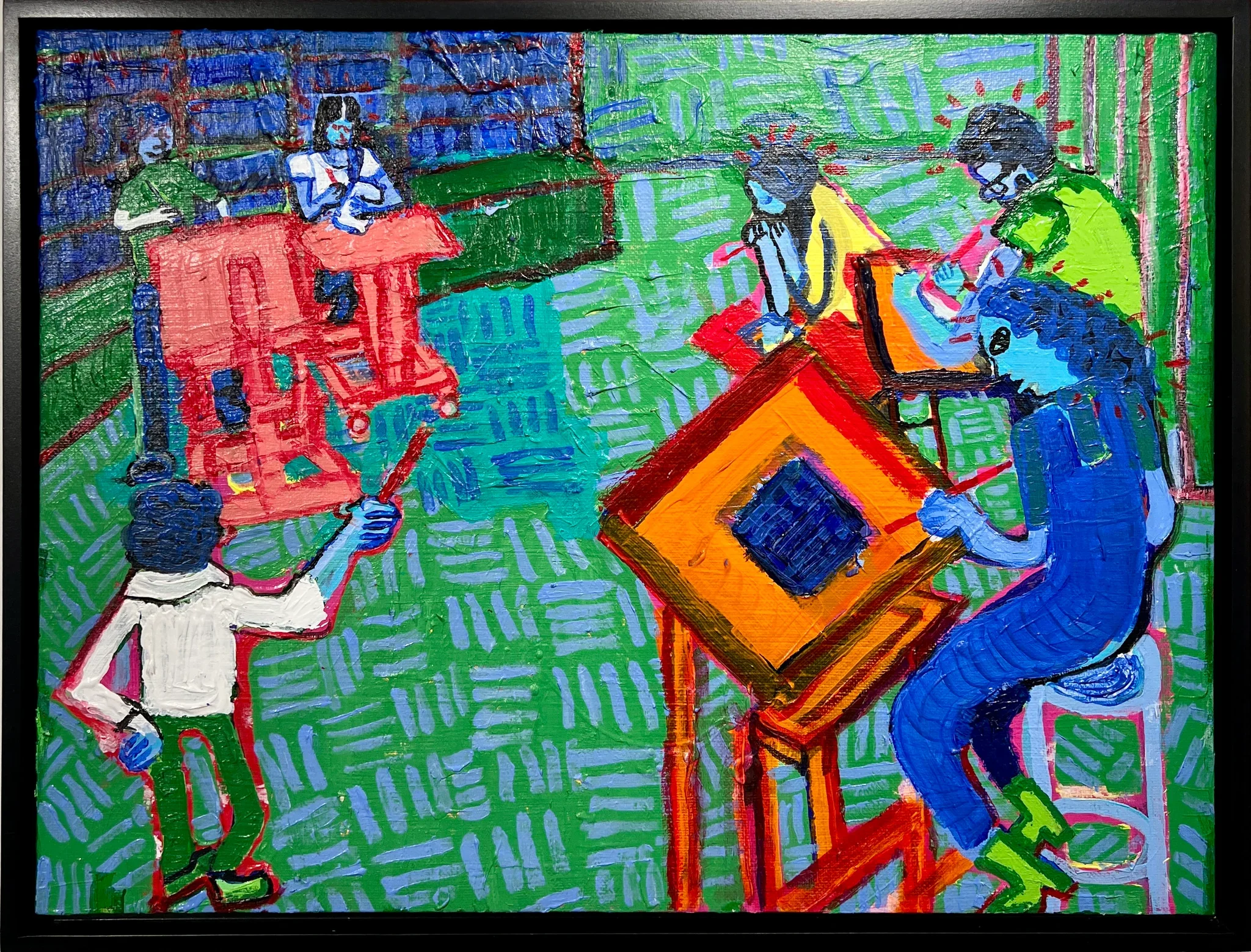 El Estudio Verde (After Matisse)