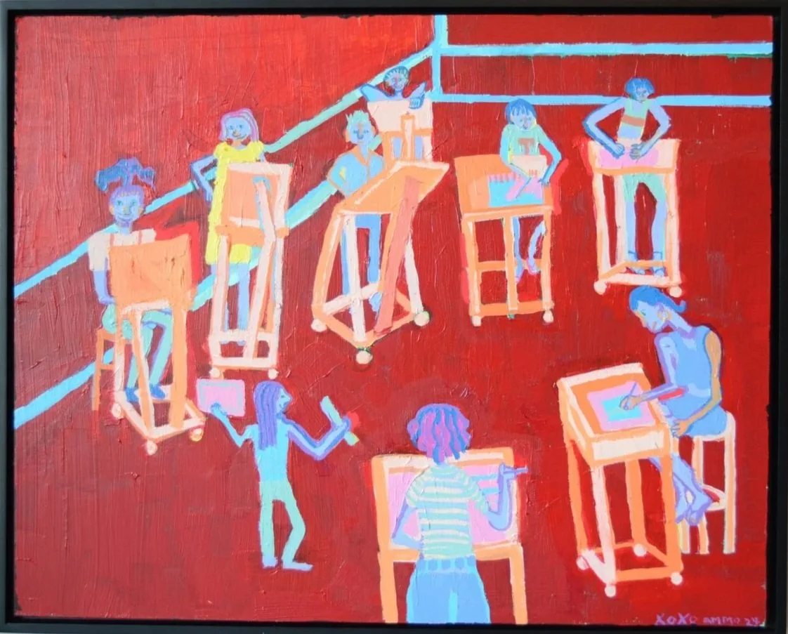 El Estudio Rojo (After Matisse)