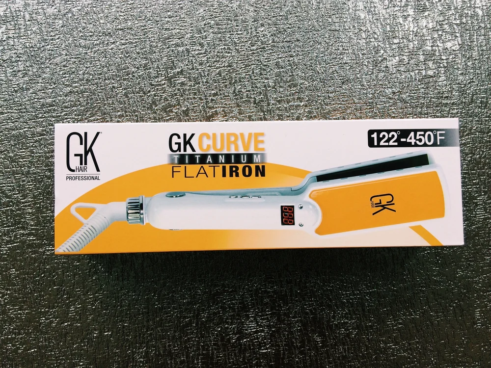 D700 Global Keratin Flat Iron GK Hair One Control Titanium Flat