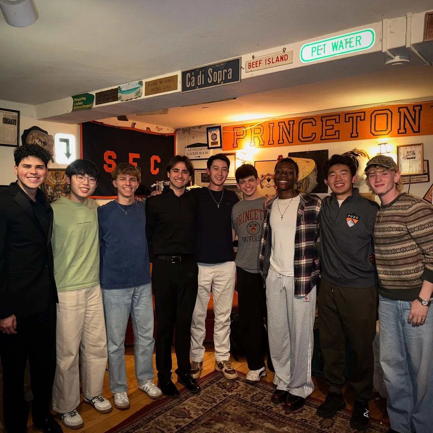 INTRODUCING THE 25-26 NASSOONS OFFICERS

President: Matt Cline
Music Director: Arturo Cruz Urrutia
Business Manager: Joey Roth
Alumni Liaison &amp; Social Media: Jake Miller 
Tour Managers: Lukas Palys and Minsung Kim
Social Chairs: Jordan Chi &amp; 