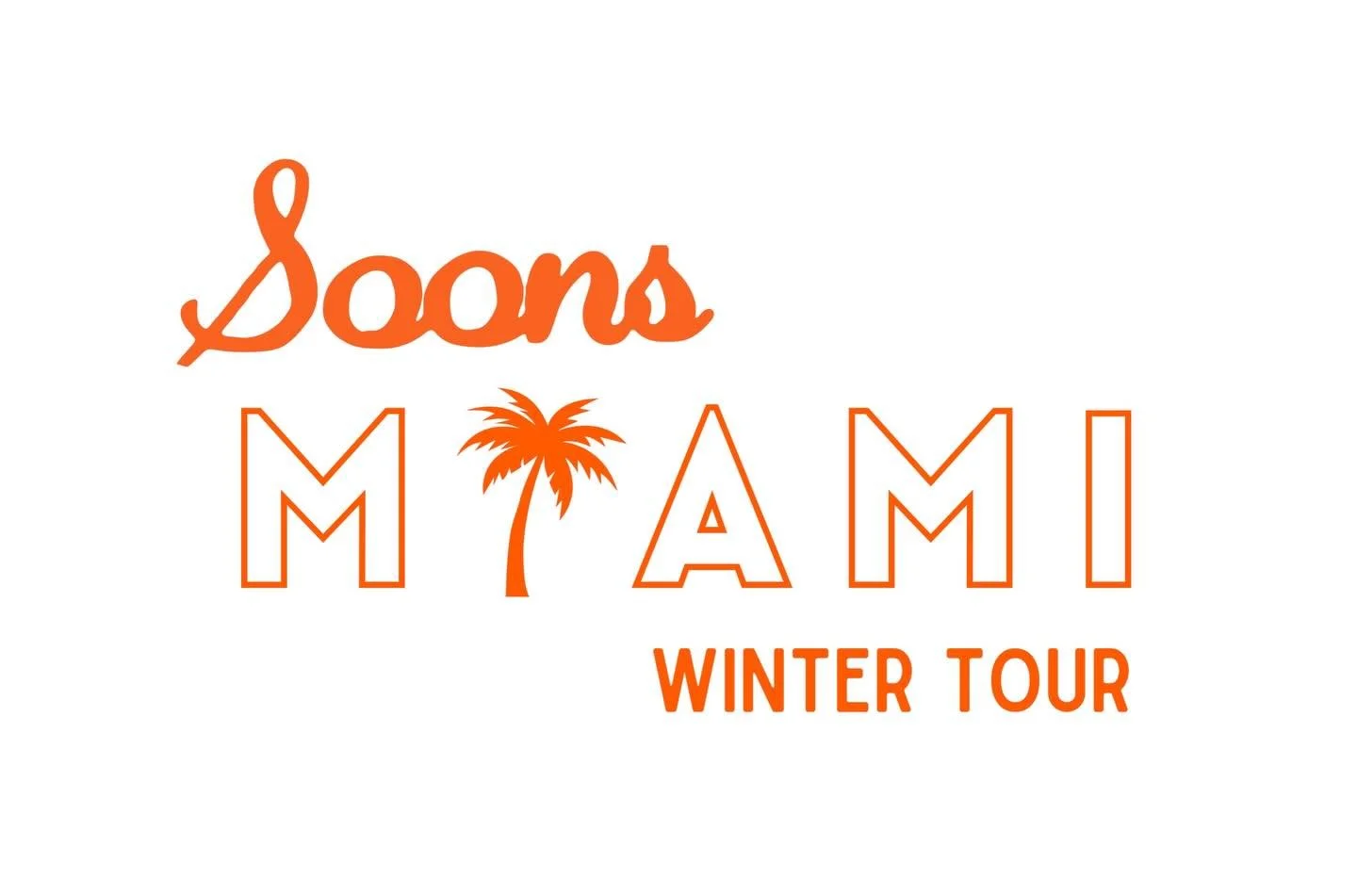 The &rsquo;Soons are heading back to Miami for our Winter Tour! We&rsquo;re excited to trade the cold for some sunshine, bring our classic repertoire to schools and private events in the Miami area, and hopefully squeeze in a few beach days along the