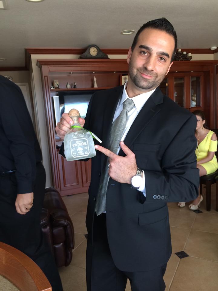 We don't know what he's celebrating, but we're pretty sure it's not his AFFL team.