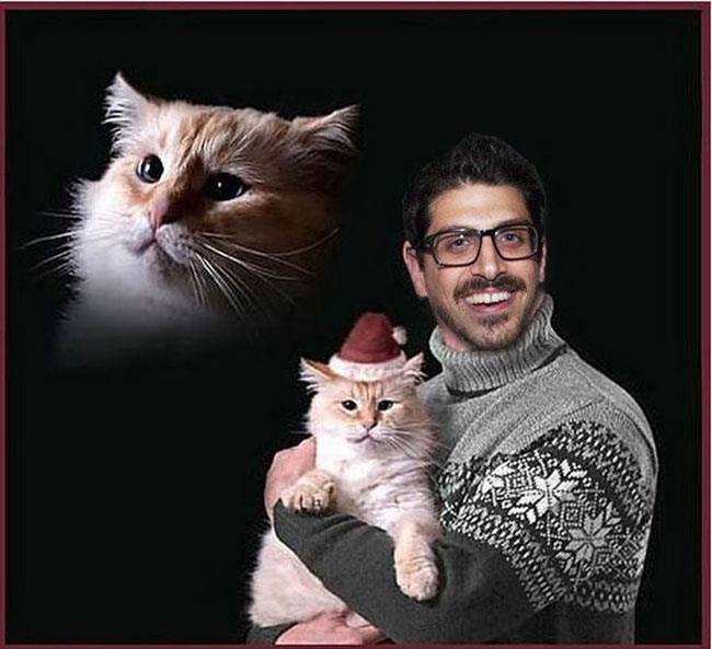  Maybe the cat can help. 