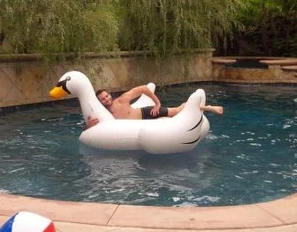  HBK preping for draft on Sophia the swan. Unorthodox Draft prep is a norm in the AFFL, but this is pushing it. 