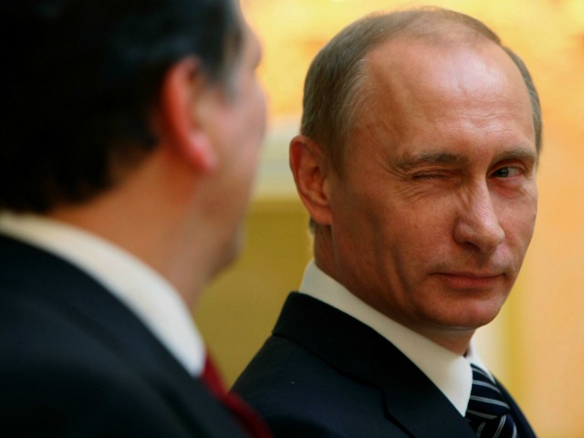  Valdimir Putin gives his chief of staff a sign of approval after garnishing the fourth overall pick in the WFFL. 