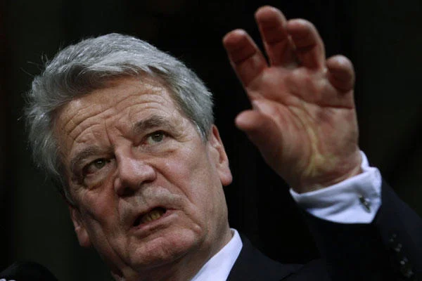  German President Joachim Gauk 