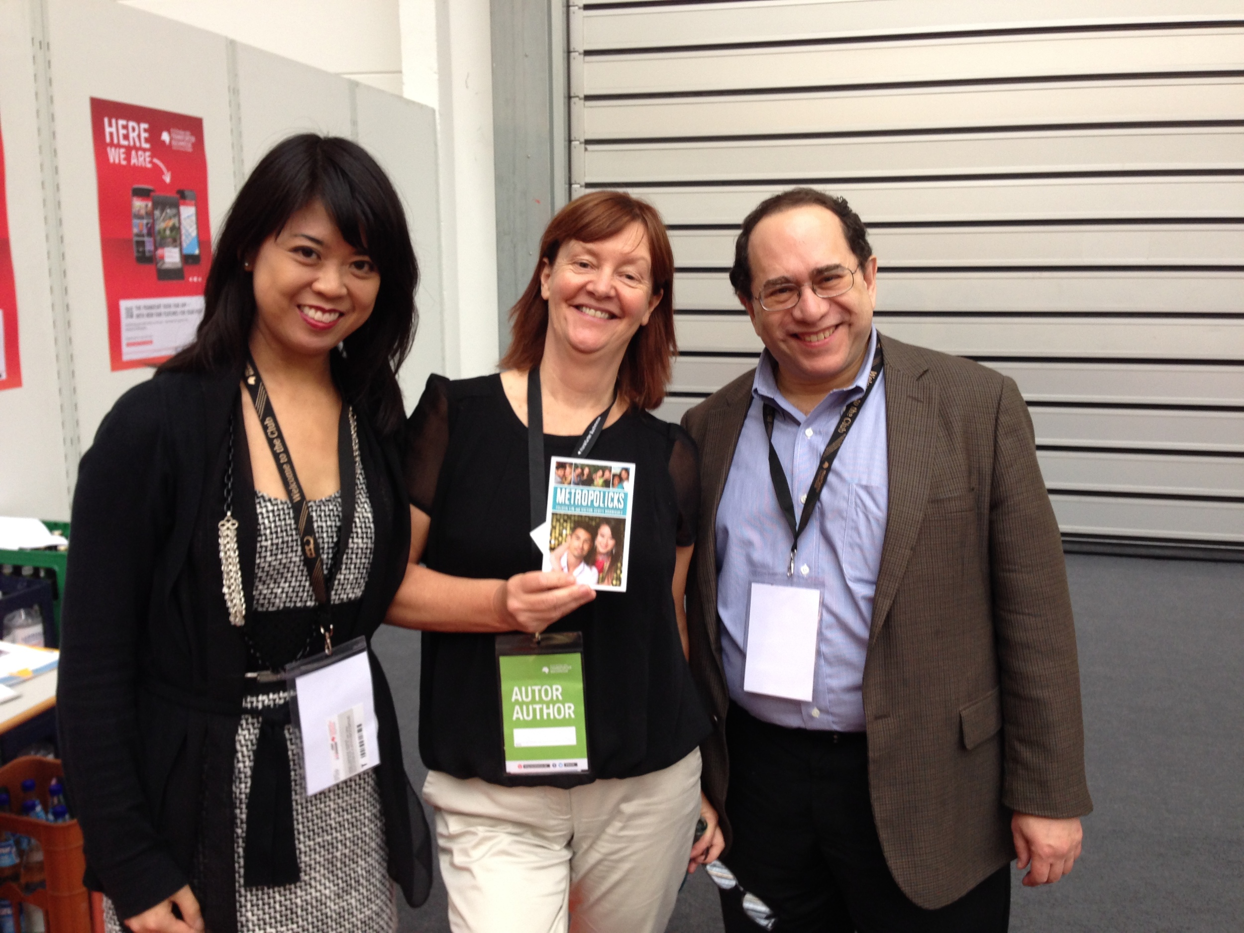Felicia Lin, Orna Ross , Victor Scott Rodriguez