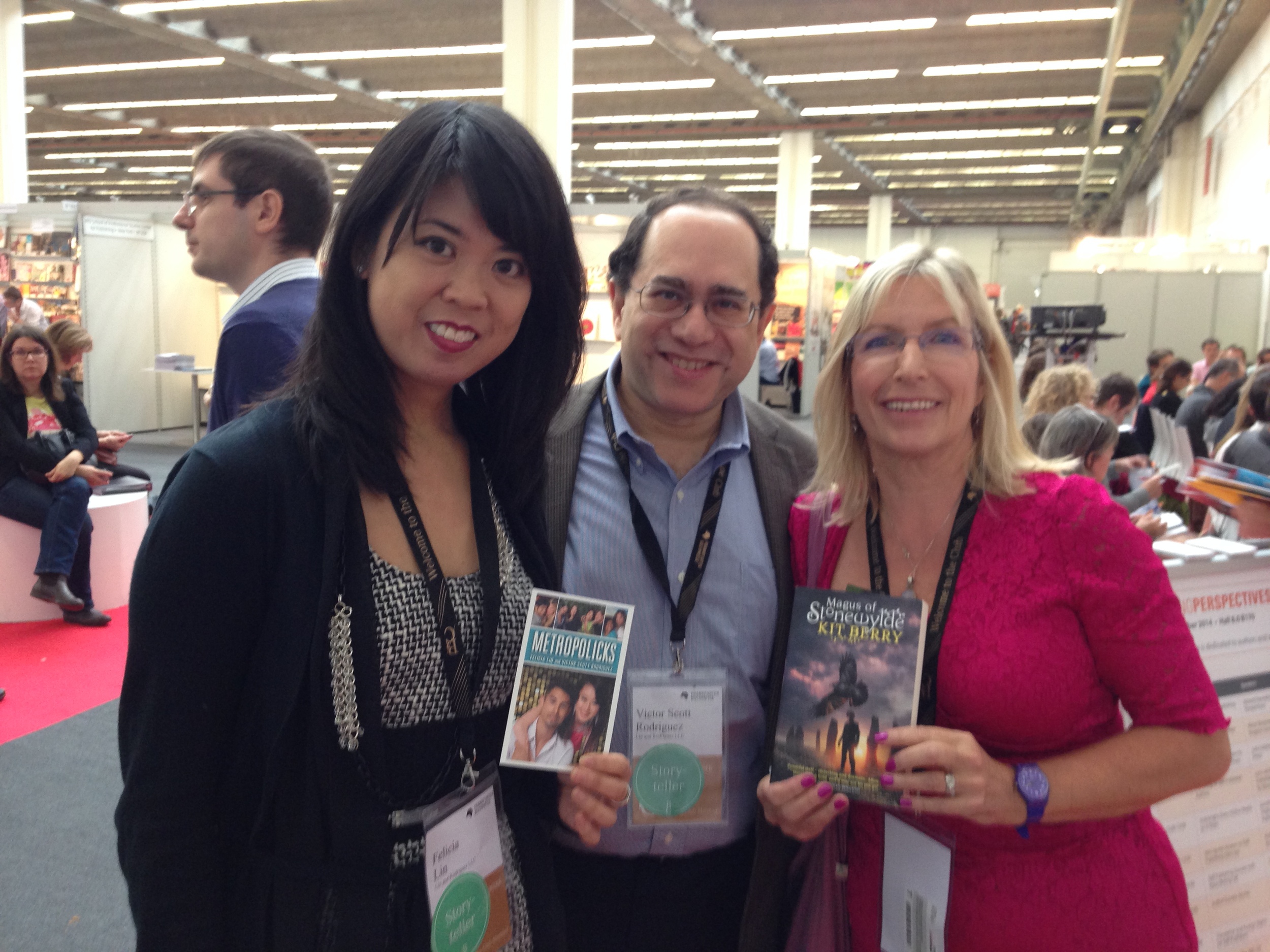 Felicia Lin, Victor Scott Rodriguez, Kit Berry