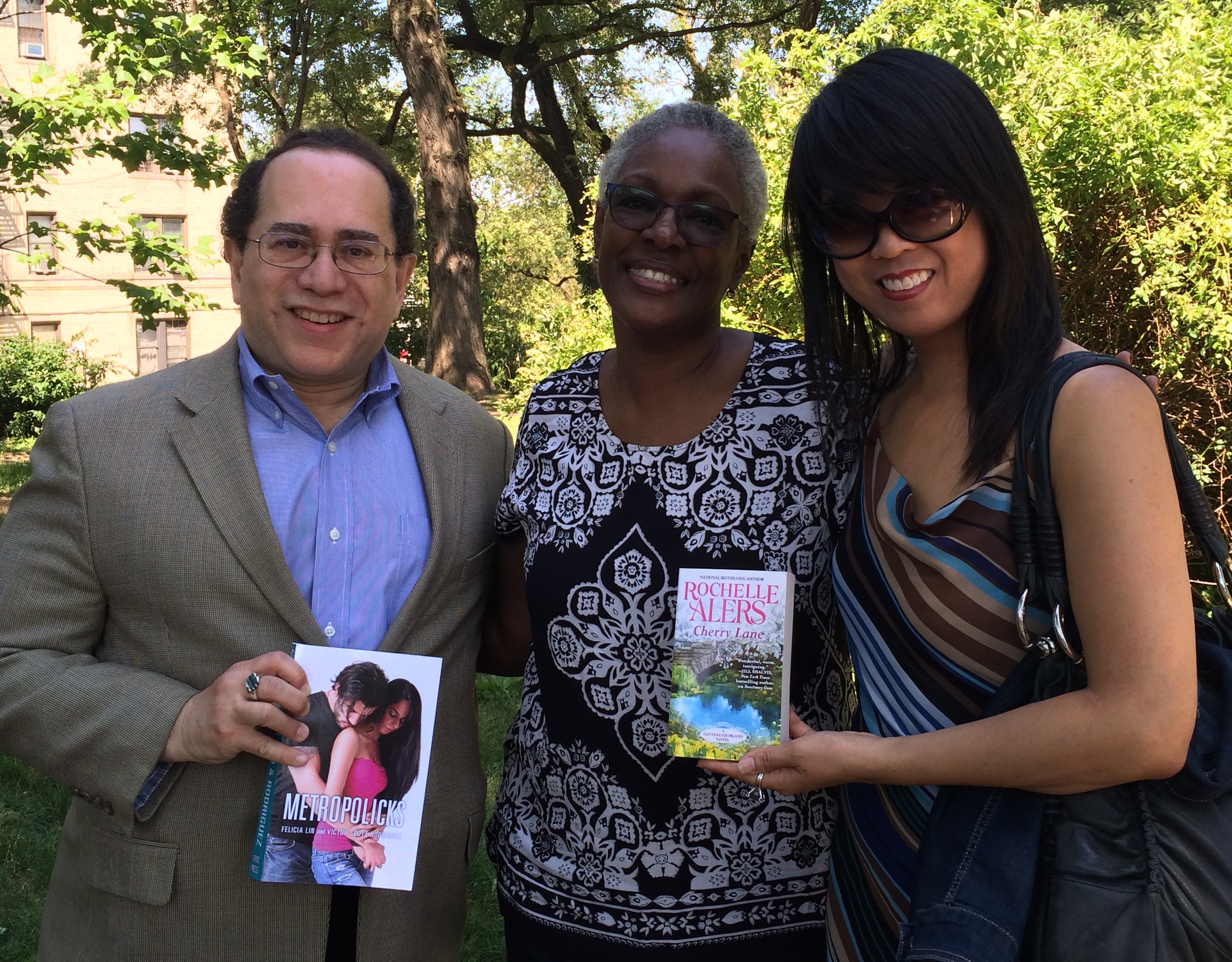 Victor Scott Rodriguez, Rochelle Alers and Felicia Lin
