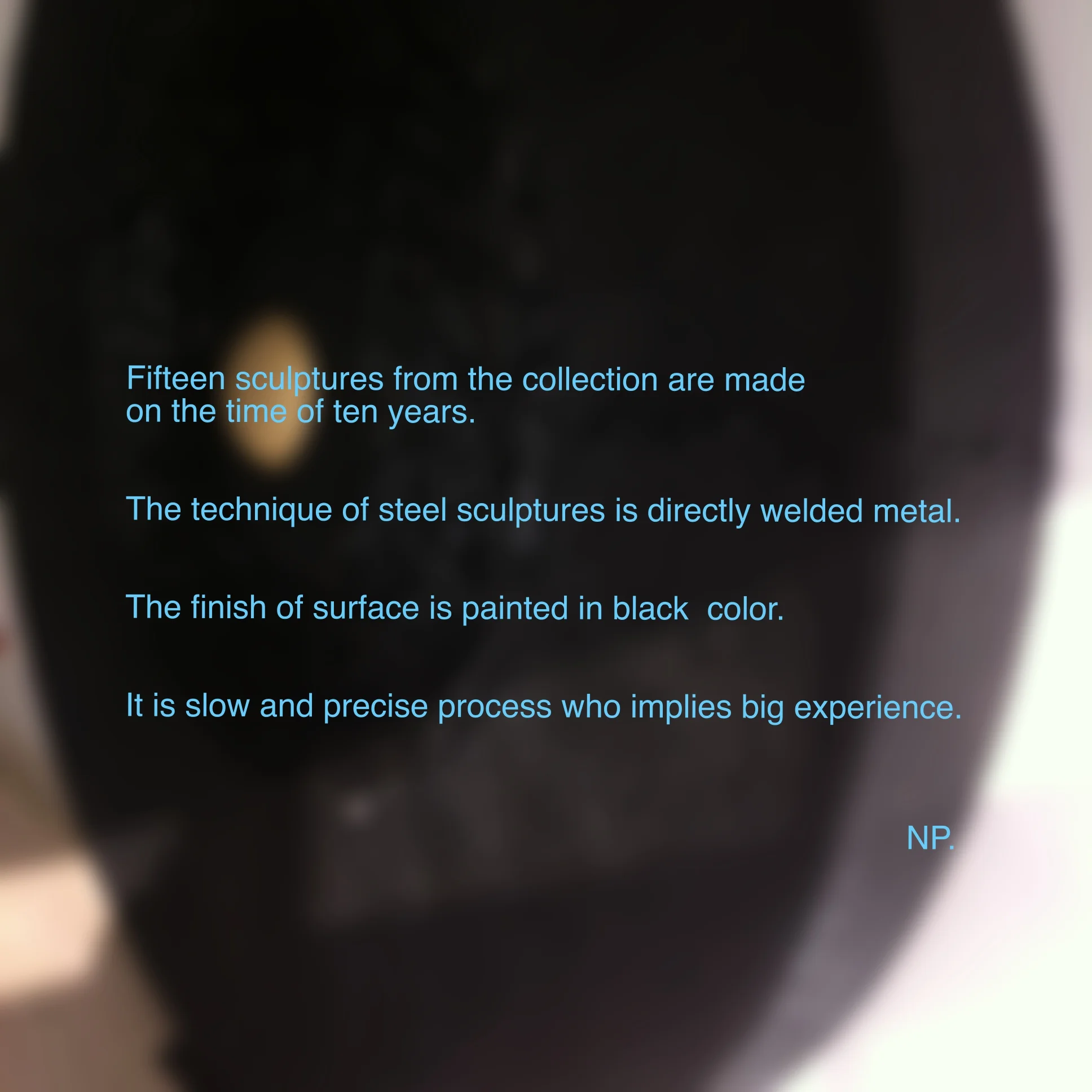 About sculptures
