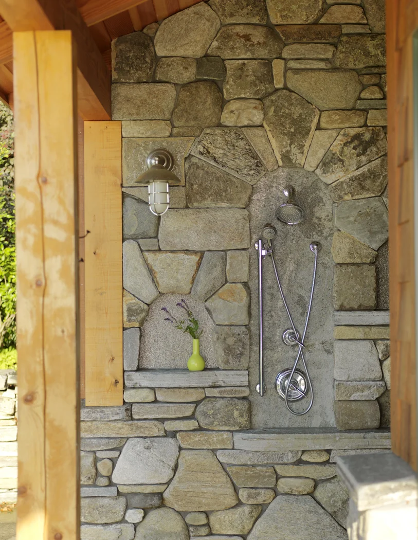 Shower detail.