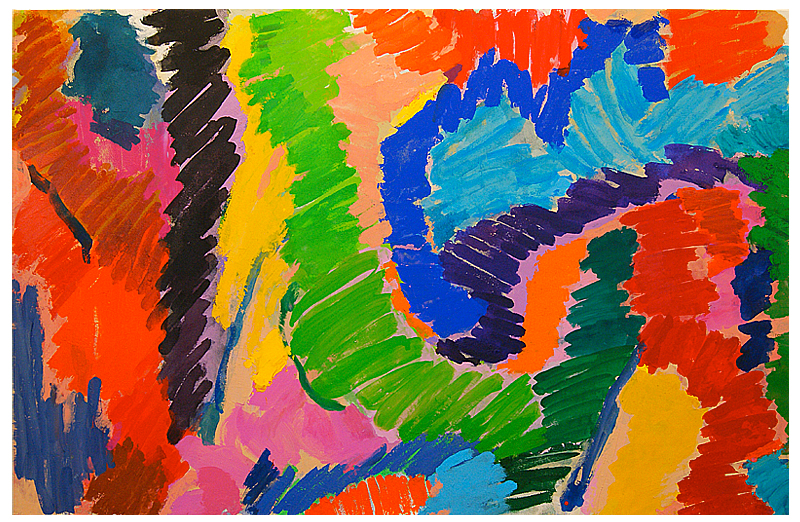 "Tip Top" 2014, acrylic on canvas: 171cm x 266cm