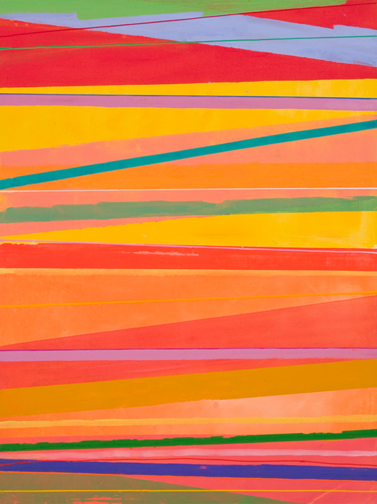 "Smile" 2008: acrylic on canvas, 118 x 88cm
