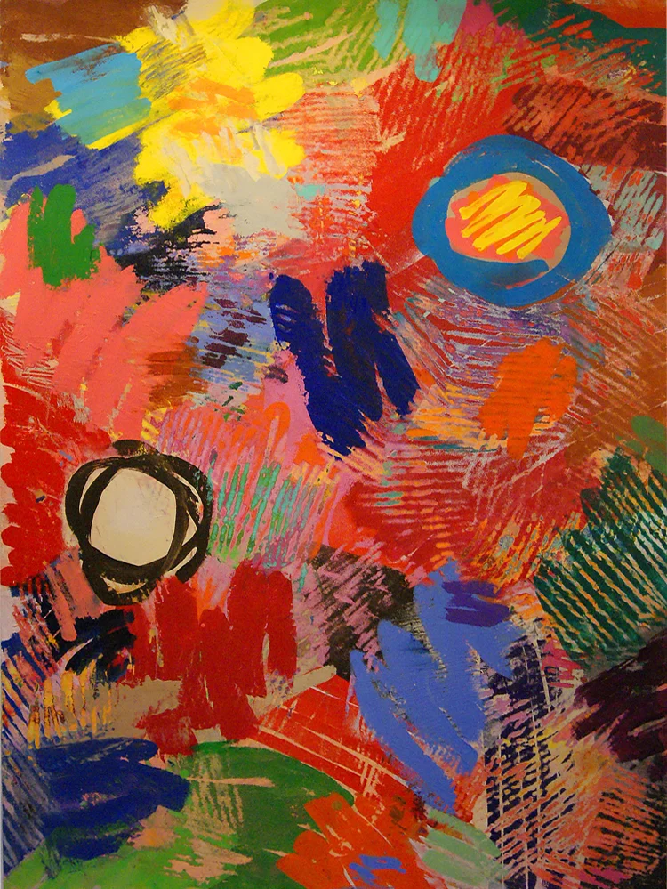 "Capitoline" 2015: acrylic on canvas, 175 x 126cm