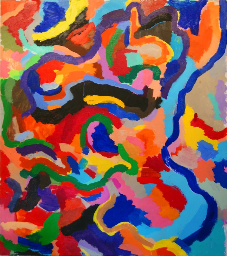 "Quirinale" 2015/16: acrylic on canvas, 192 x 170cm