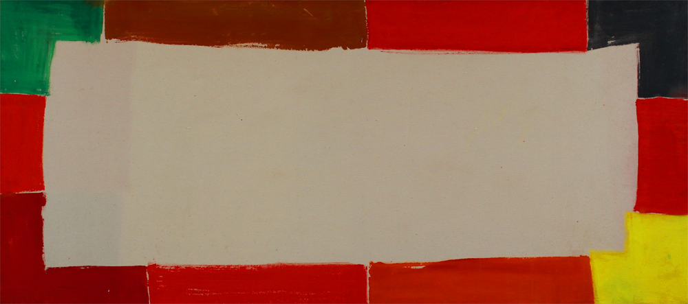 "Glasnost Frees Matisse" 1988: acrylic on canvas, 67 x 152cm